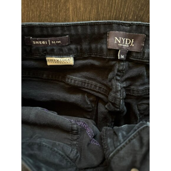 NYDJ Sheri Slim Lift Tuck Technology Stretch Jeans Size 14 - Picture 3 of 6